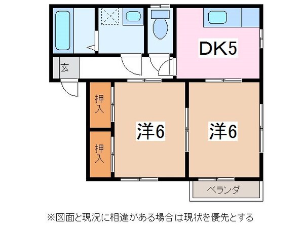 リバーサイド埋橋の物件間取画像